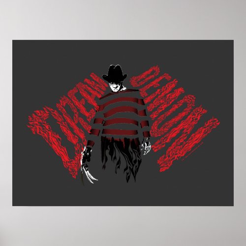 A Nightmare on Elm Street  Dream Demon Freddy Poster