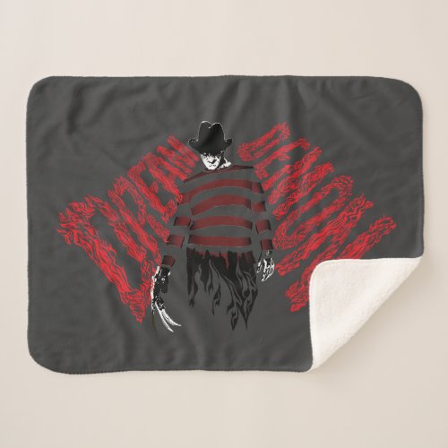 A Nightmare on Elm Street  Dream Demon Freddy Sherpa Blanket