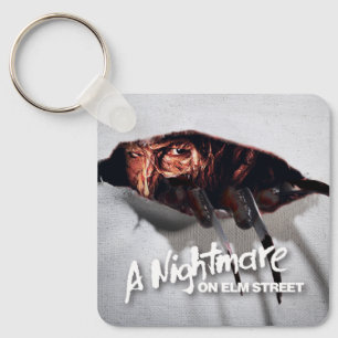 A Nightmare on Elm Street Freddy Krueger Peeking Keychain