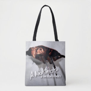 A Nightmare on Elm Street Freddy Krueger Peeking Tote Bag
