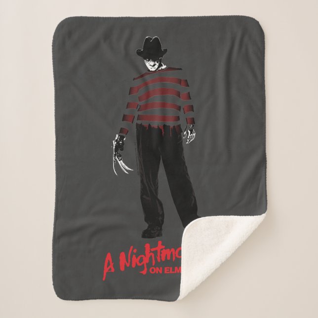 A Nightmare on Elm Street | Freddy Krueger Sherpa Blanket (Front)