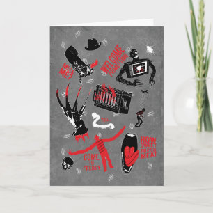 A Nightmare on Elm Street   Freddy Krueger Talk Card
