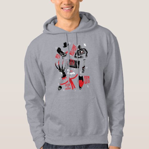 A Nightmare on Elm Street  Freddy Krueger Talk Hoodie