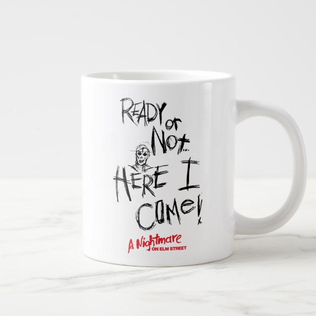 A Nightmare on Elm Street | Here I Come Giant Coffee Mug (Right)