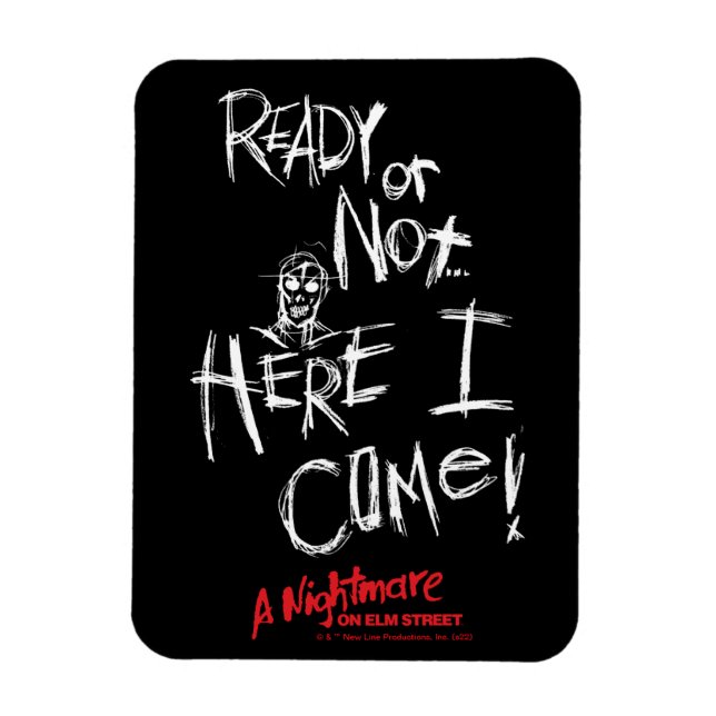 A Nightmare on Elm Street | Here I Come Magnet (Vertical)