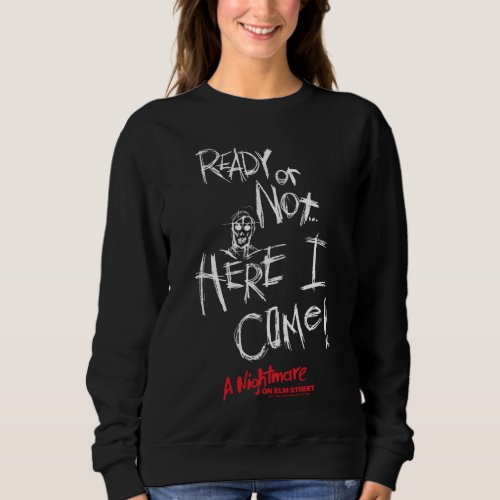 A Nightmare on Elm Street  Here I Come Sweatshirt