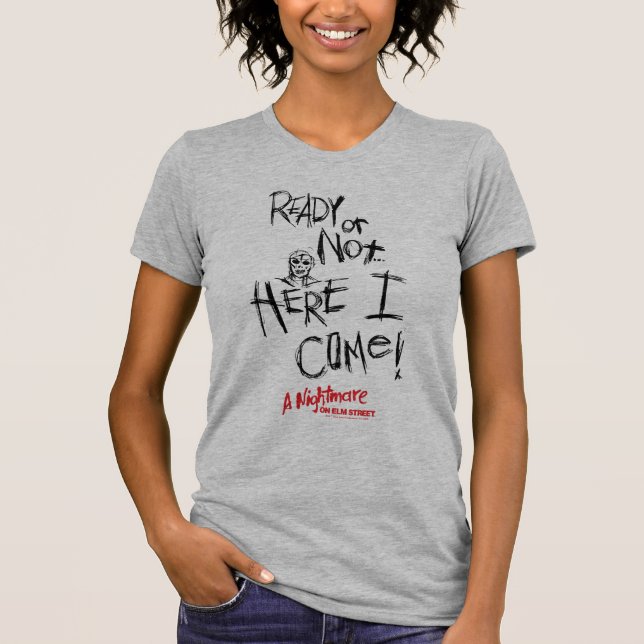 A Nightmare on Elm Street | Here I Come T-Shirt (Front)