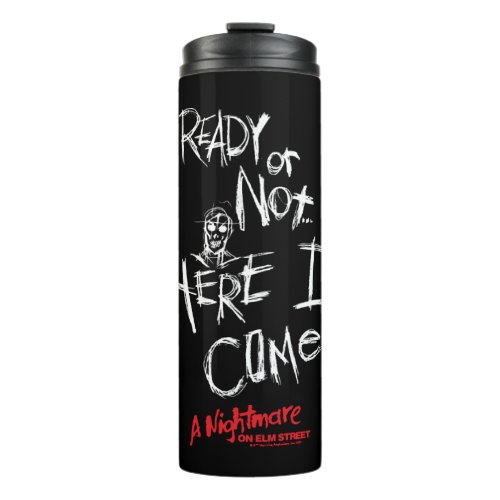 A Nightmare on Elm Street  Here I Come Thermal Tumbler