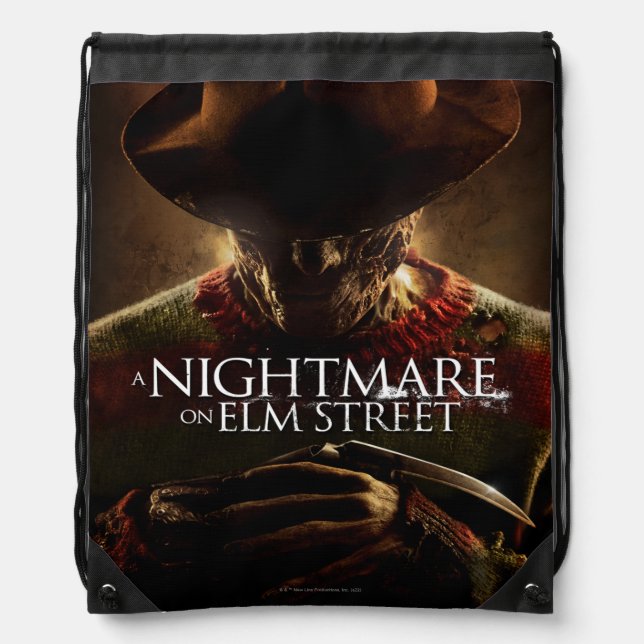 A Nightmare on Elm Street | Movie Poster Drawstring Bag (Front)