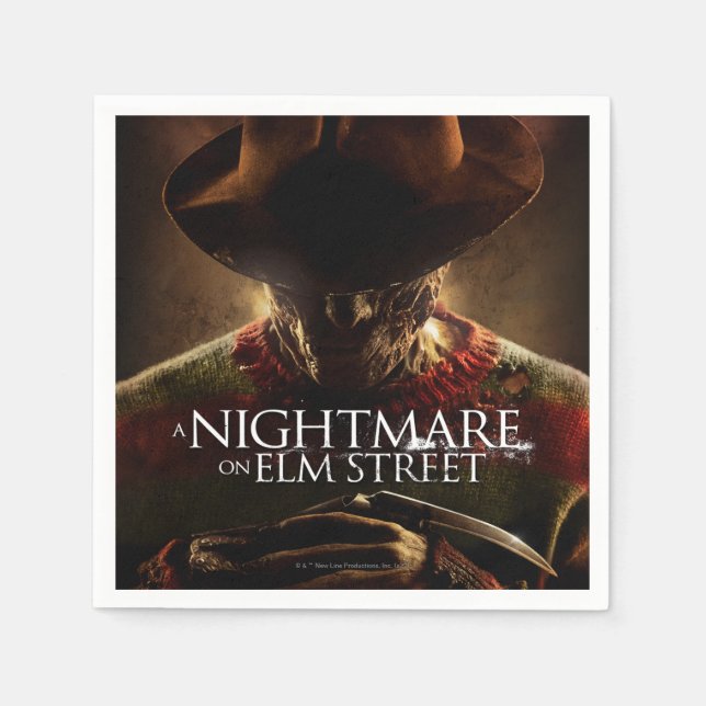 A Nightmare on Elm Street | Movie Poster Napkins (Front)
