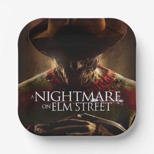 A Nightmare on Elm Street  Movie Poster Paper Plates