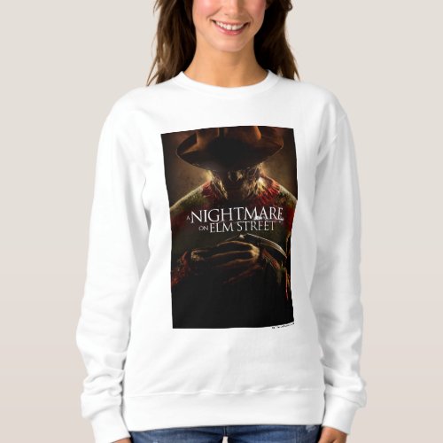 A Nightmare on Elm Street  Movie Poster Sweatshirt