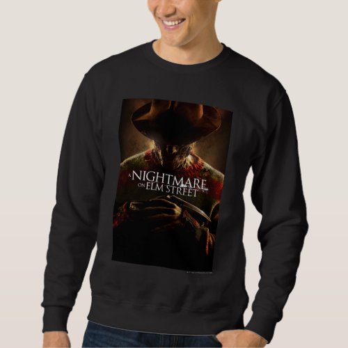 A Nightmare on Elm Street  Movie Poster Sweatshirt