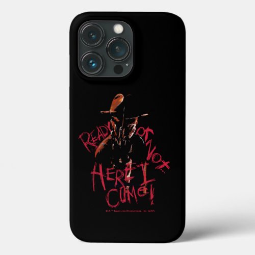 A Nightmare on Elm Street  Ready or Not iPhone 13 Pro Case