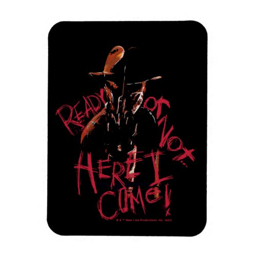 A Nightmare on Elm Street  Ready or Not Magnet