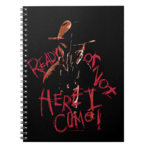 A Nightmare on Elm Street Ready or Not Notebook