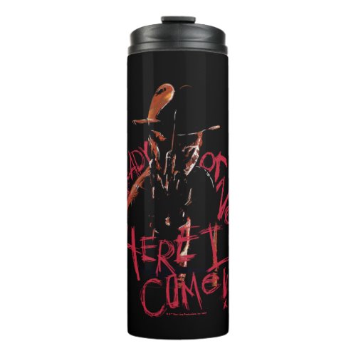 A Nightmare on Elm Street  Ready or Not Thermal Tumbler