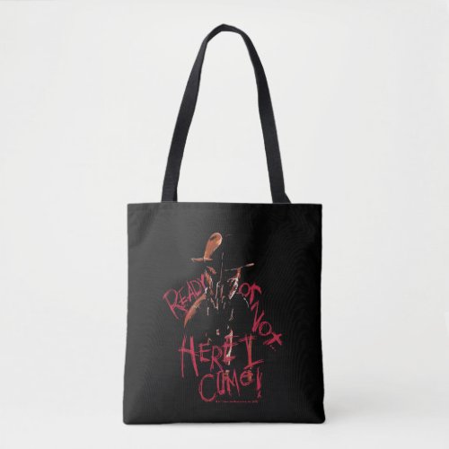 A Nightmare on Elm Street  Ready or Not Tote Bag