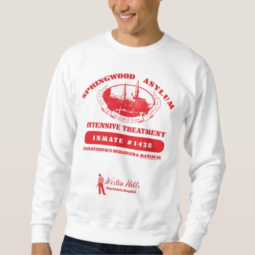 A Nightmare on Elm Street  Springwood Asylum Sweatshirt