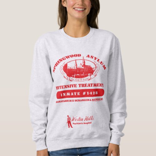 A Nightmare on Elm Street  Springwood Asylum Sweatshirt