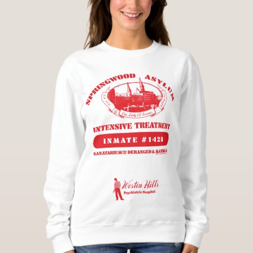 A Nightmare on Elm Street  Springwood Asylum Sweatshirt