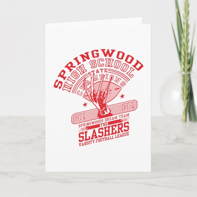 A Nightmare on Elm Street | Springwood High Card (Front)