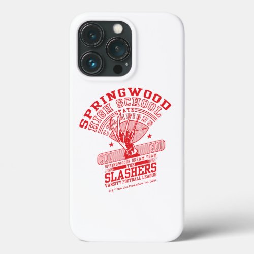 A Nightmare on Elm Street  Springwood High iPhone 13 Pro Case