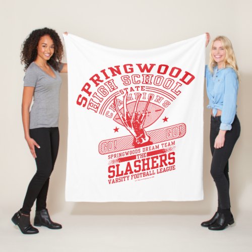 A Nightmare on Elm Street  Springwood High Fleece Blanket