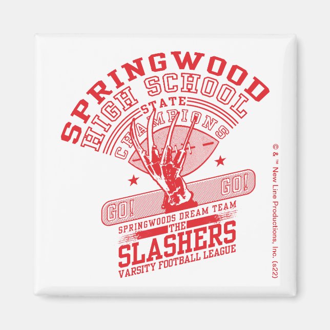 A Nightmare on Elm Street | Springwood High Magnet (Front)