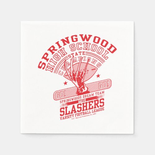 A Nightmare on Elm Street  Springwood High Napkins