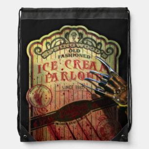 A Nightmare on Elm Street   Springwood's Ice Cream Drawstring Bag