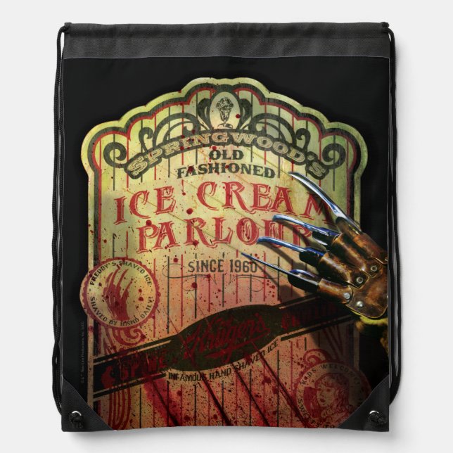 A Nightmare on Elm Street | Springwood's Ice Cream Drawstring Bag (Front)