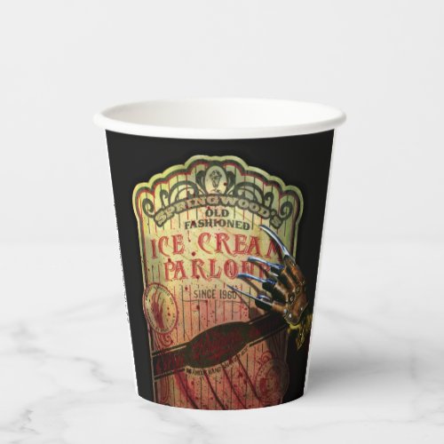A Nightmare on Elm Street  Springwoods Ice Cream Paper Cups