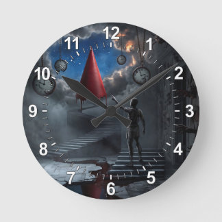 A Nightmare Visualized Round Clock