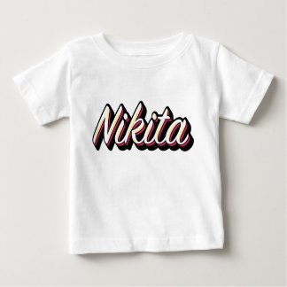 A NIKITA name logo design Baby T-Shirt