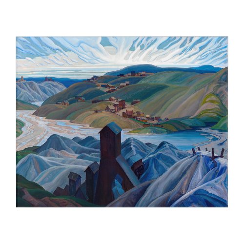 A Northern Silver Mine  Franklin Carmichael  Acrylic Print