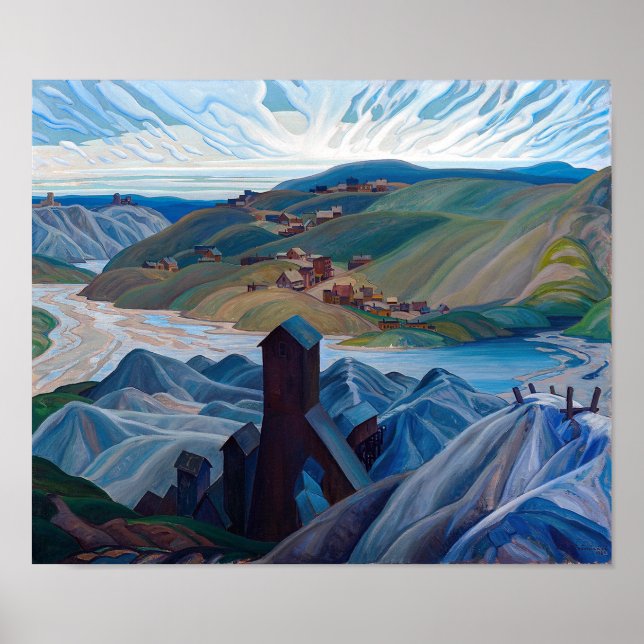 A Northern Silver Mine | Franklin Carmichael | Poster (Front)