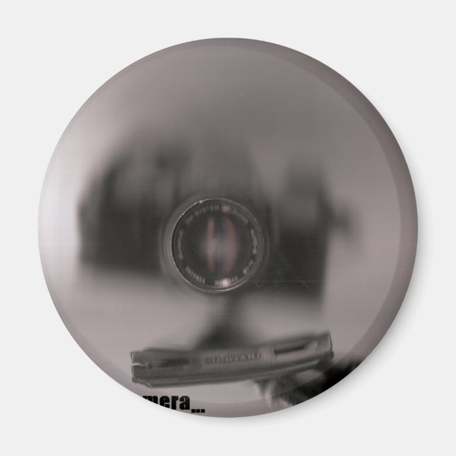 A not so hidden camera magnet (Front)