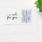 "a note for you" typography w/ abstract streamers