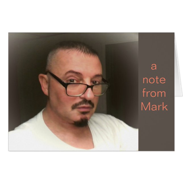 A Note From Mark Cards (Front Horizontal)