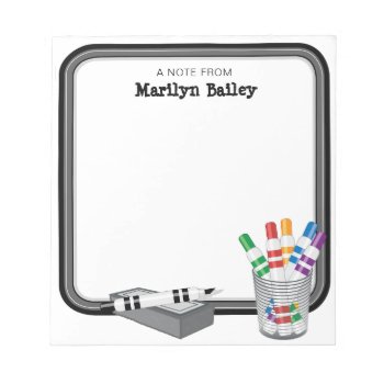 A Note From Mini Whiteboard by pomegranate_gallery at Zazzle