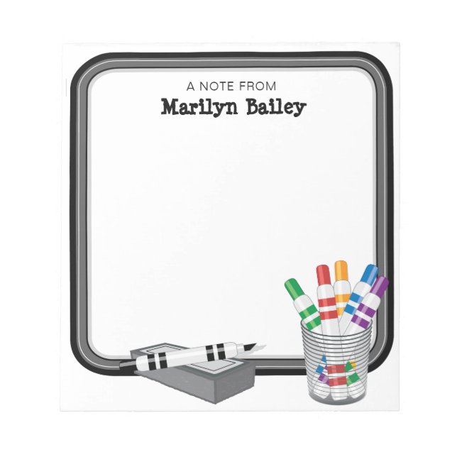 A Note From Mini Whiteboard  (Front)
