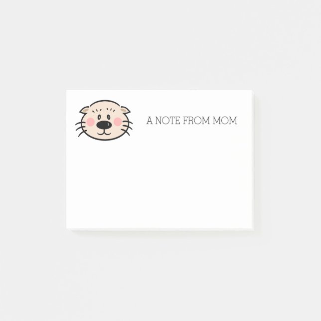 A Note From (Name) Ollie Notes (Front)