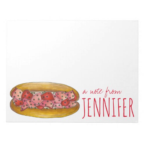 A Note From Personalized Maine Lobster Roll Gift