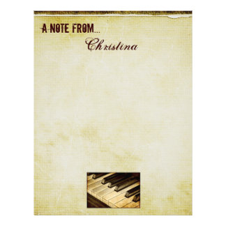 note letterhead Letterhead  Notes Music  Zazzle