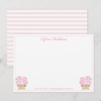 A Note From Pretty Pink Hydrangeas Baby Shower