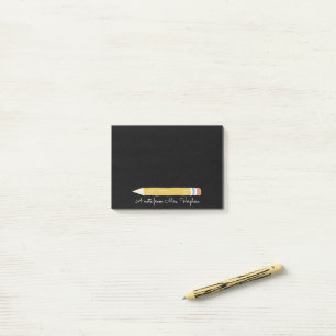 A Note From Teacher Pencil Cute Classroom Reminde