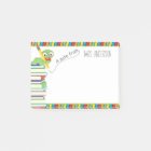 A Note From Teacher with a Bookworm