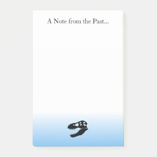 A Note from the Past- T. rex Dinosaur Post-its