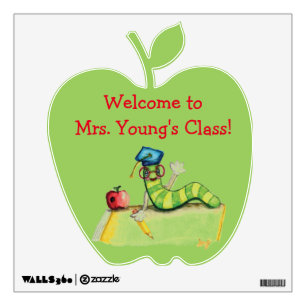 A Note from the Teacher Wall Decal